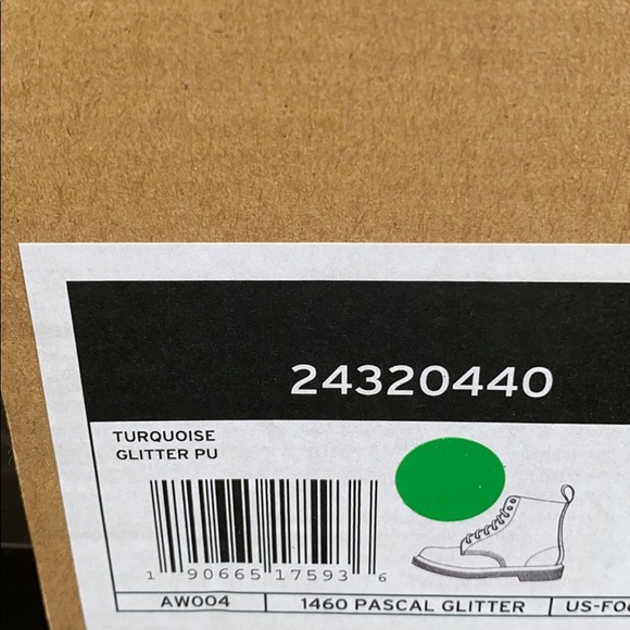 🆕 Dr. Martens® 1460 Pascal Glitter 8-Eye - Picture 10 of 10